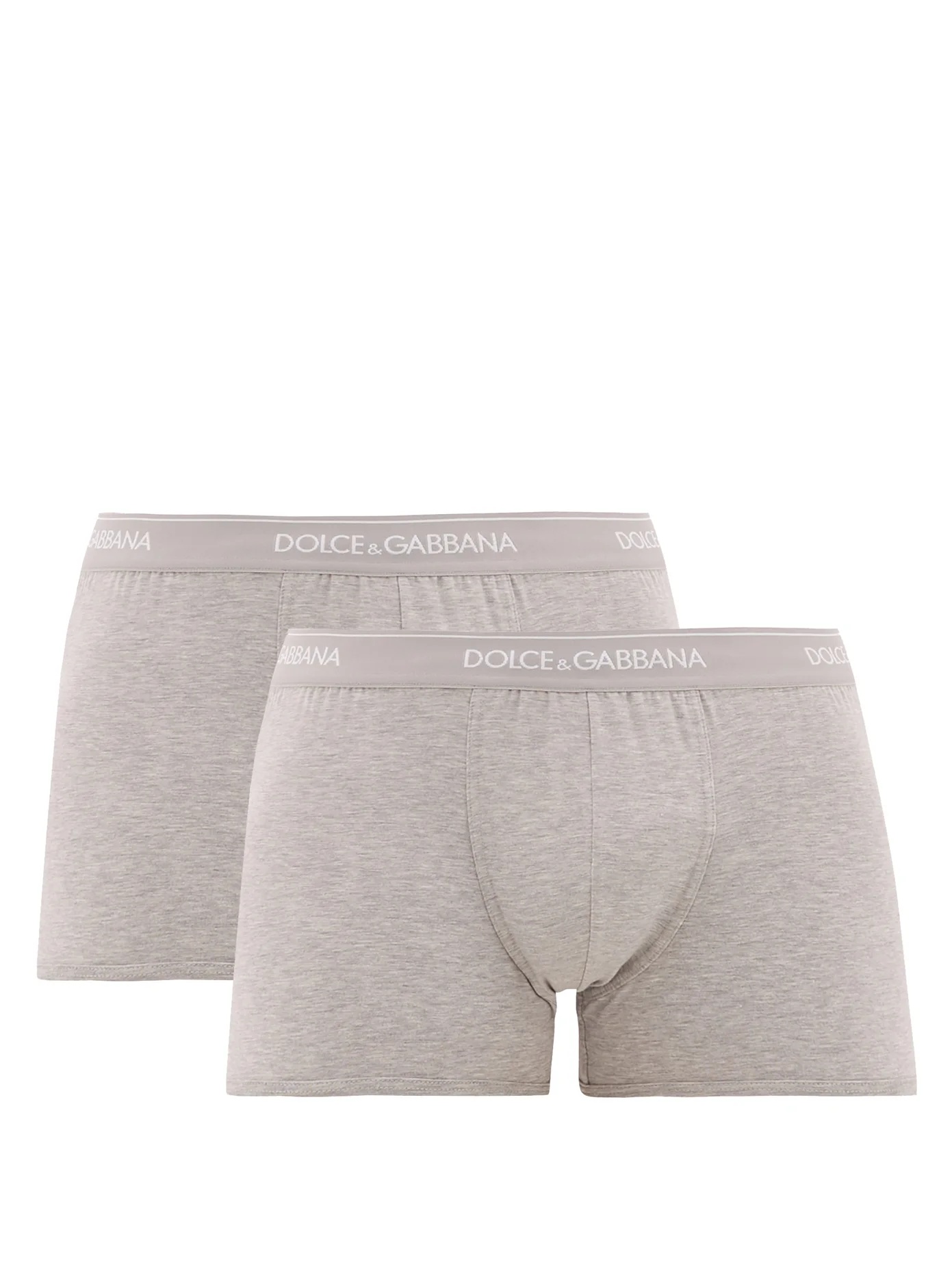 Pack of two logo cotton-blend boxer briefs - 1