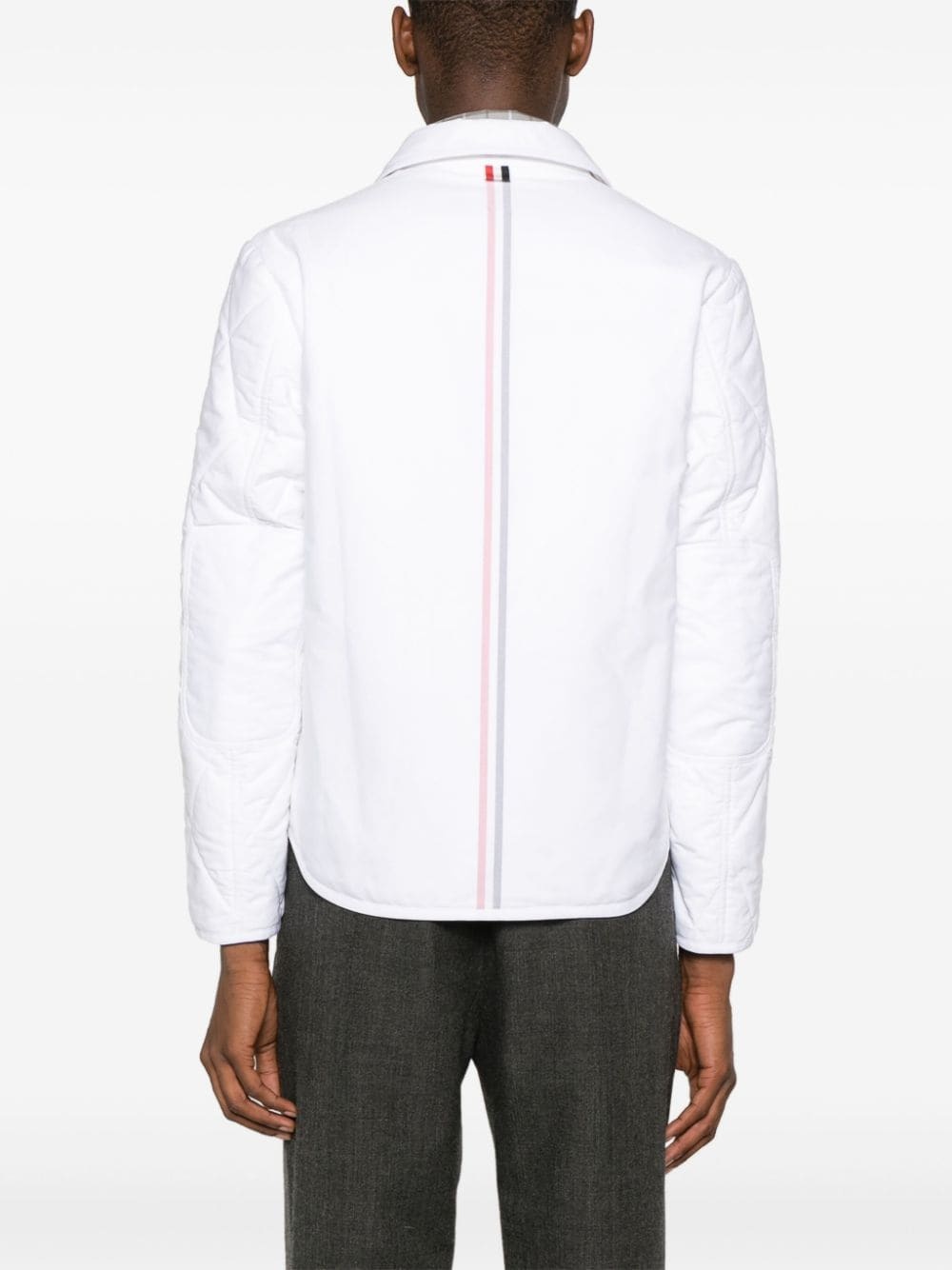 quilted down jacket - 4