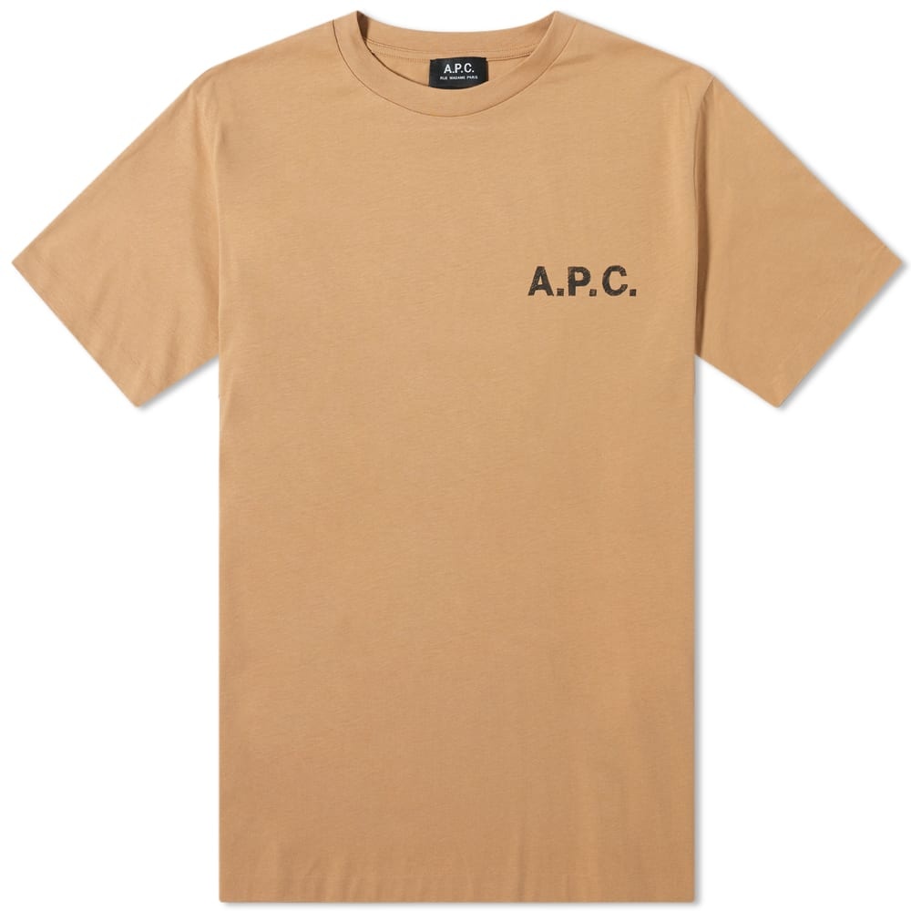 A.P.C. Daniel Scribble Logo Tee - 1