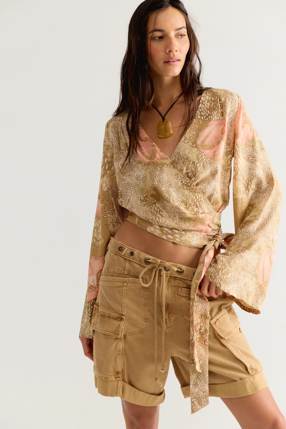Roxie Wrap Top - 1