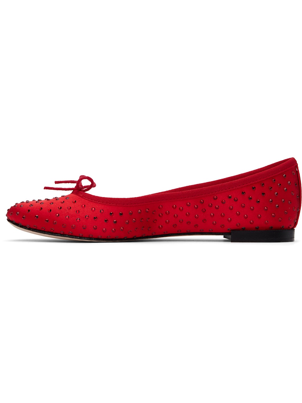 Red High Cendrillon Ballerina Flats - 3