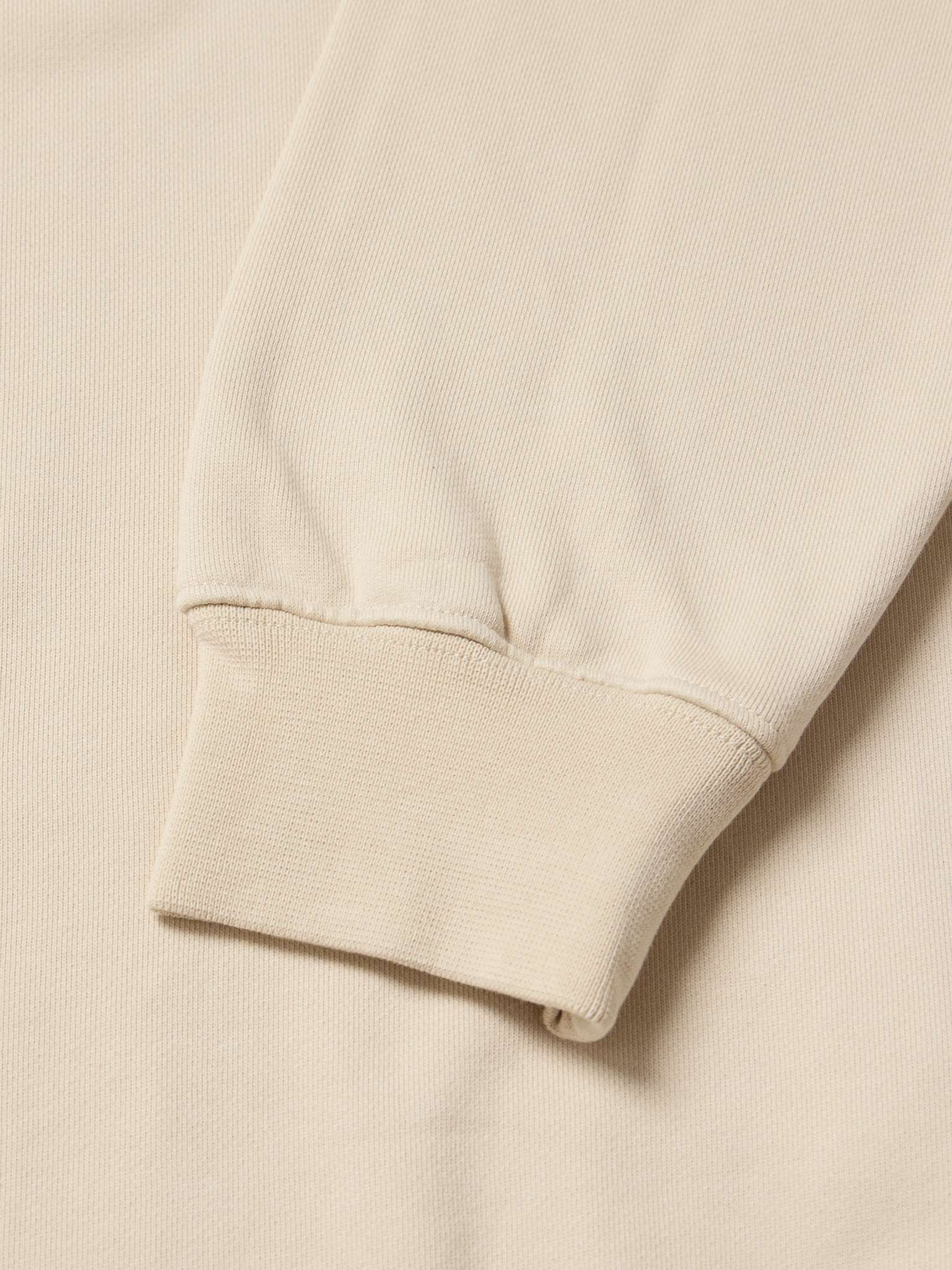 Logo-Appliquéd Cotton-Jersey Hoodie - 3