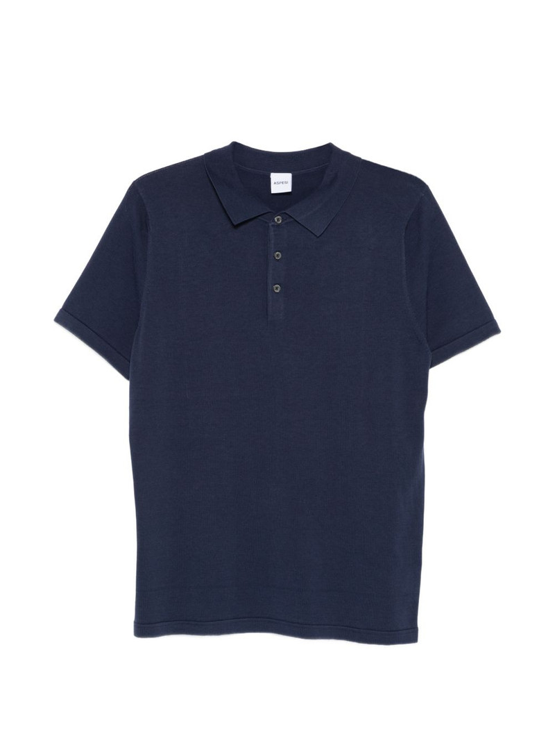 buttoned polo shirt 1