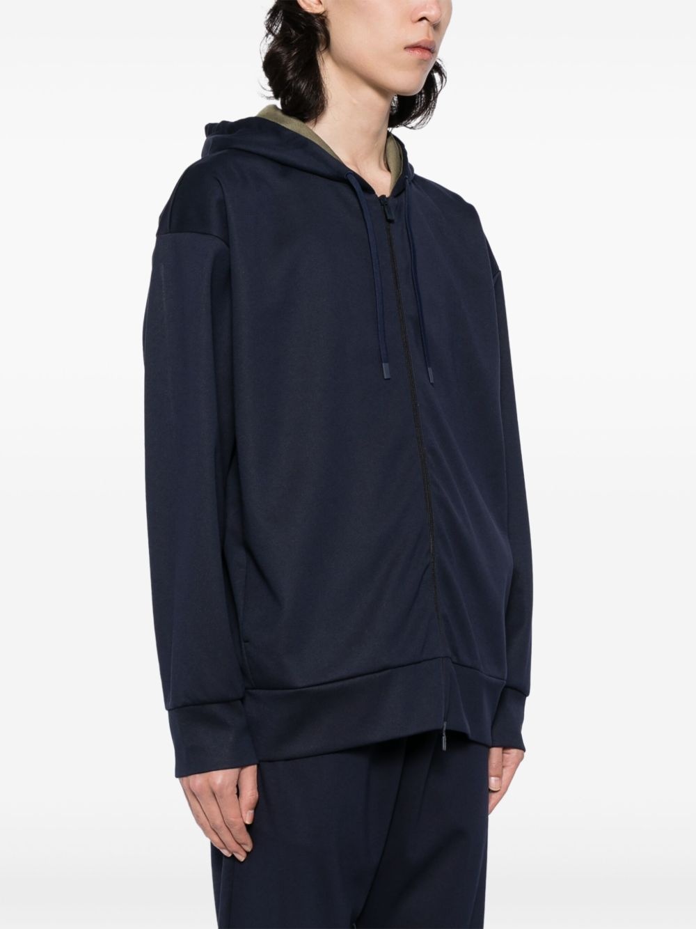 zip-up hoodie - 3