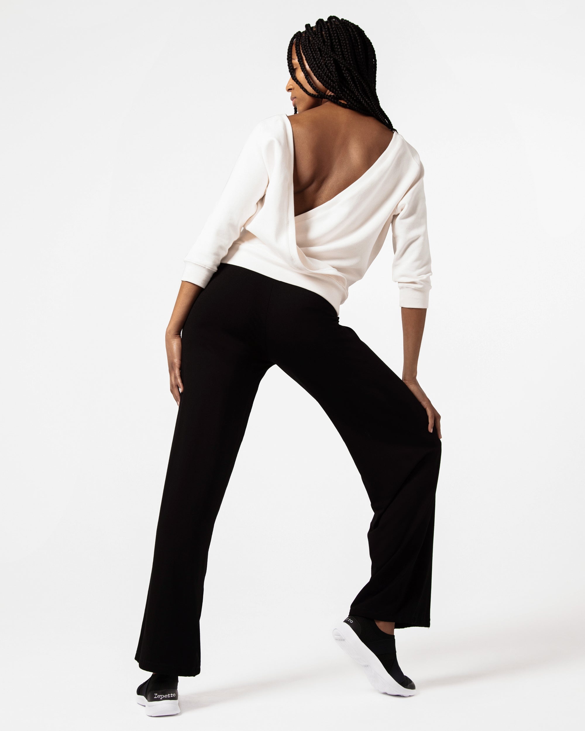 WRAP-OVER SWEATSHIRT - 5