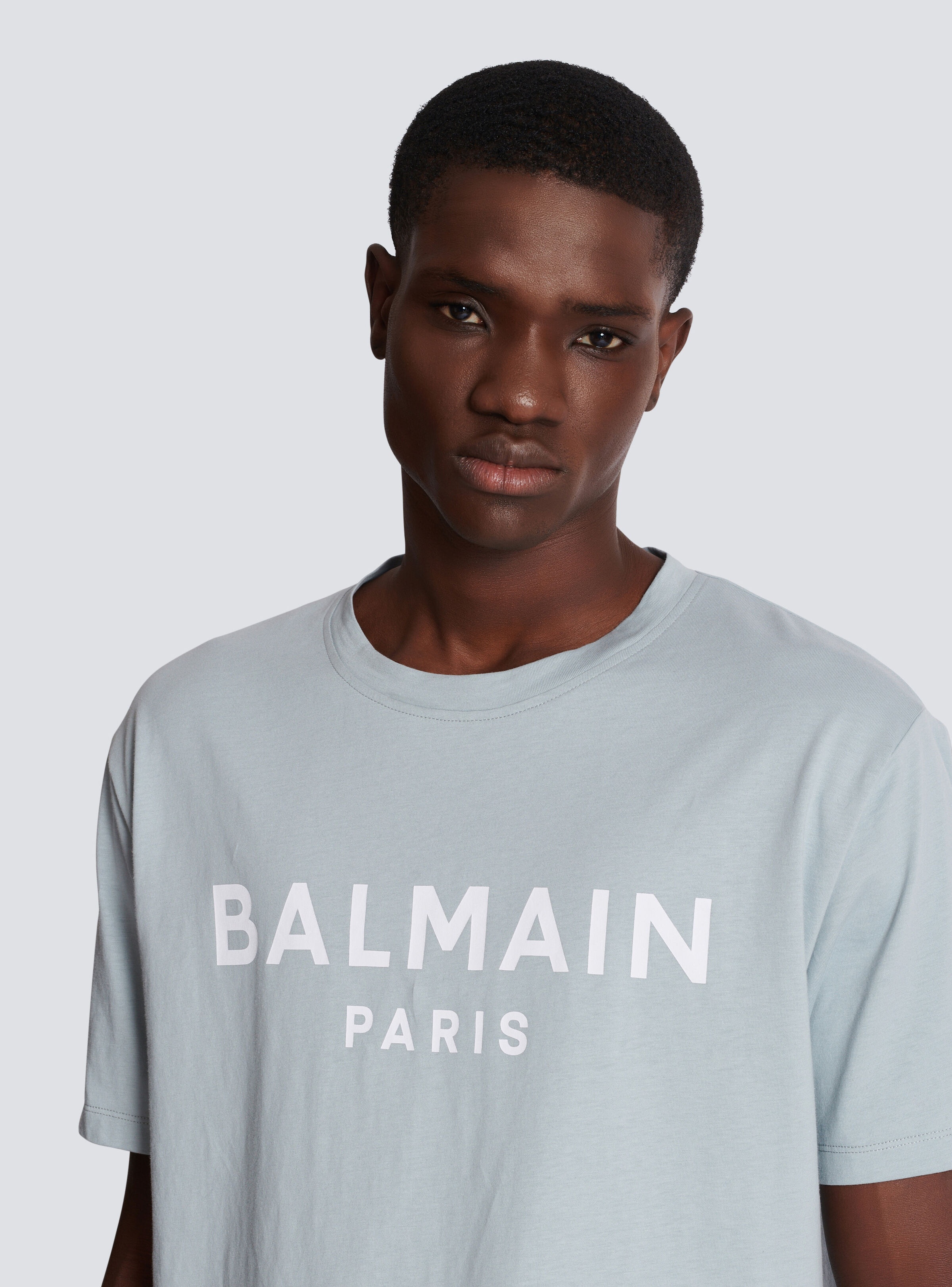 Printed Balmain Paris short-sleeved T-shirt - 7