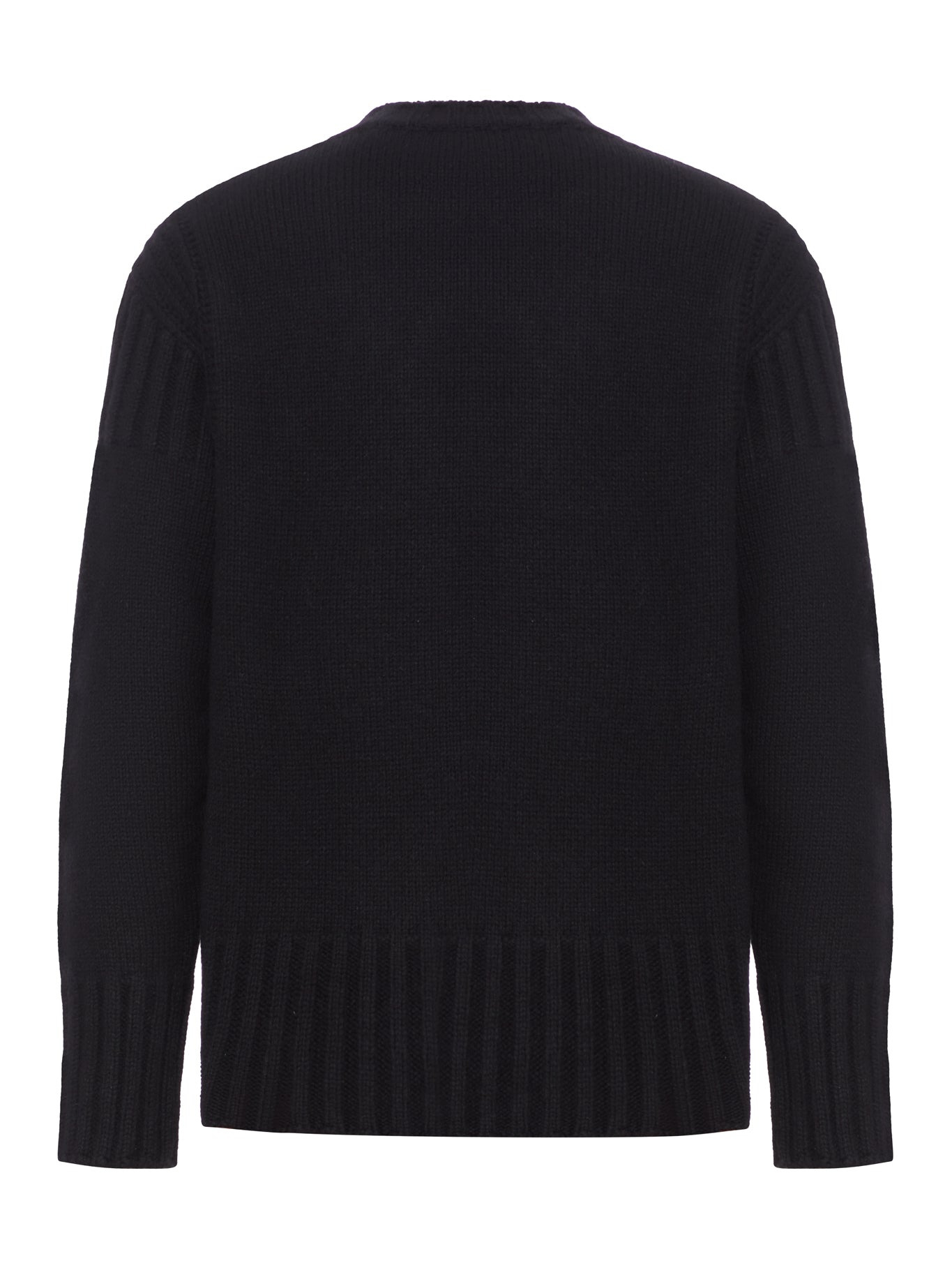 LONG-SLEEVED SWEATER IN THICK ECO CASHMERE - 2