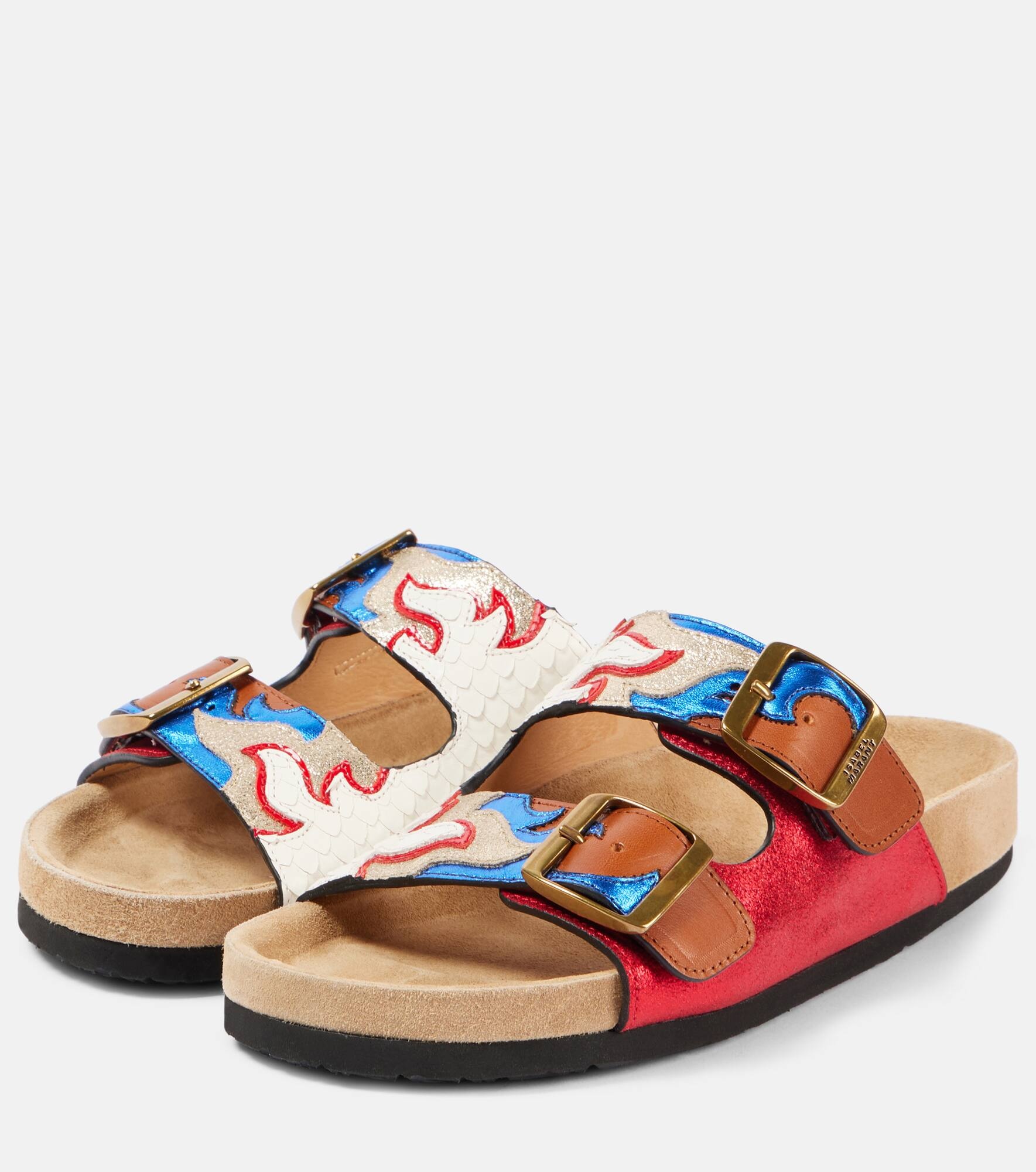 Lelik leather sandals - 4
