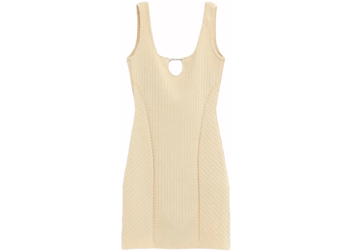 Jacquemus La Mini robe Sierra Dress 115 Light Ivory - 1