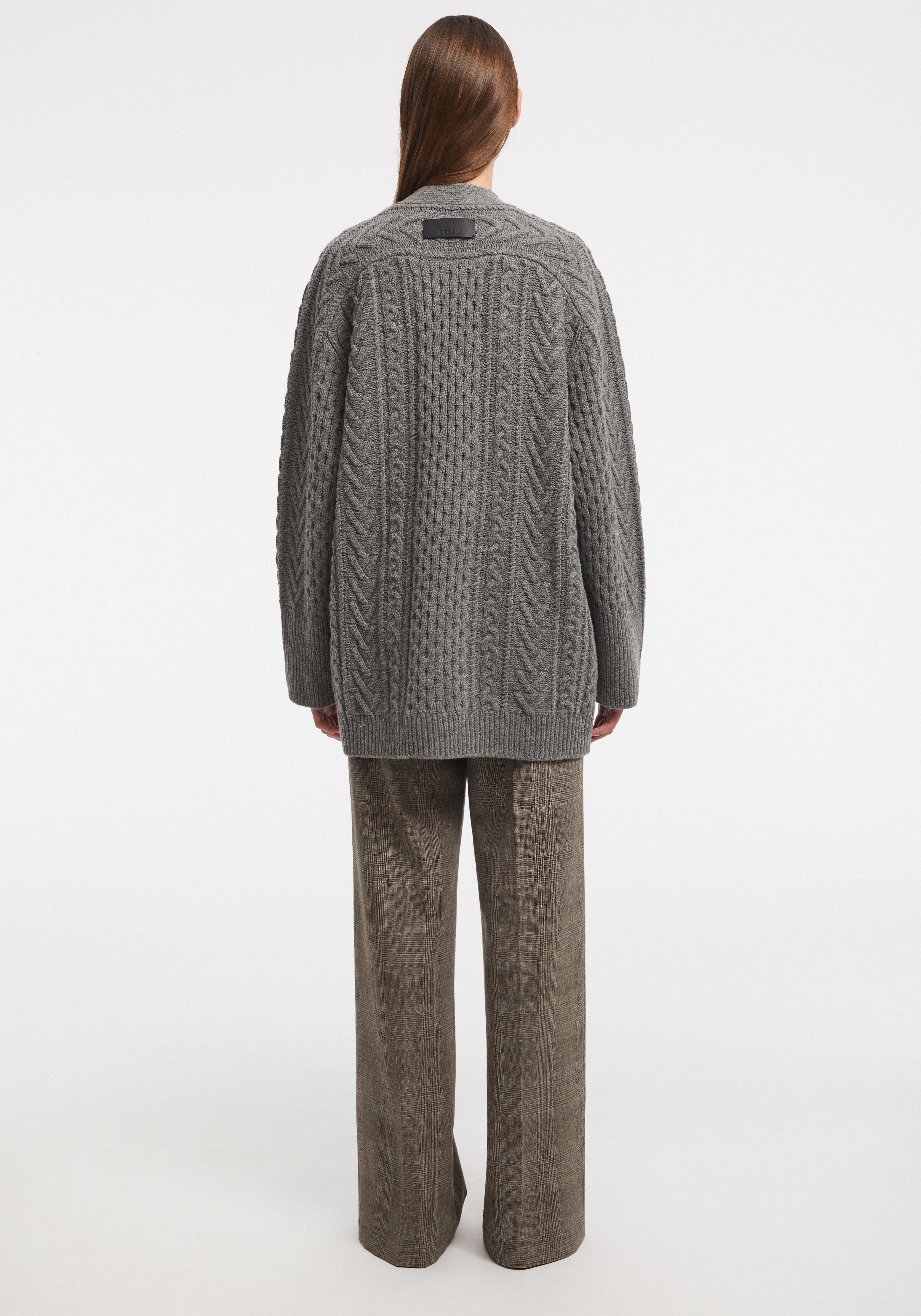 SIERRA
Cable-knit merino cardigan - 5