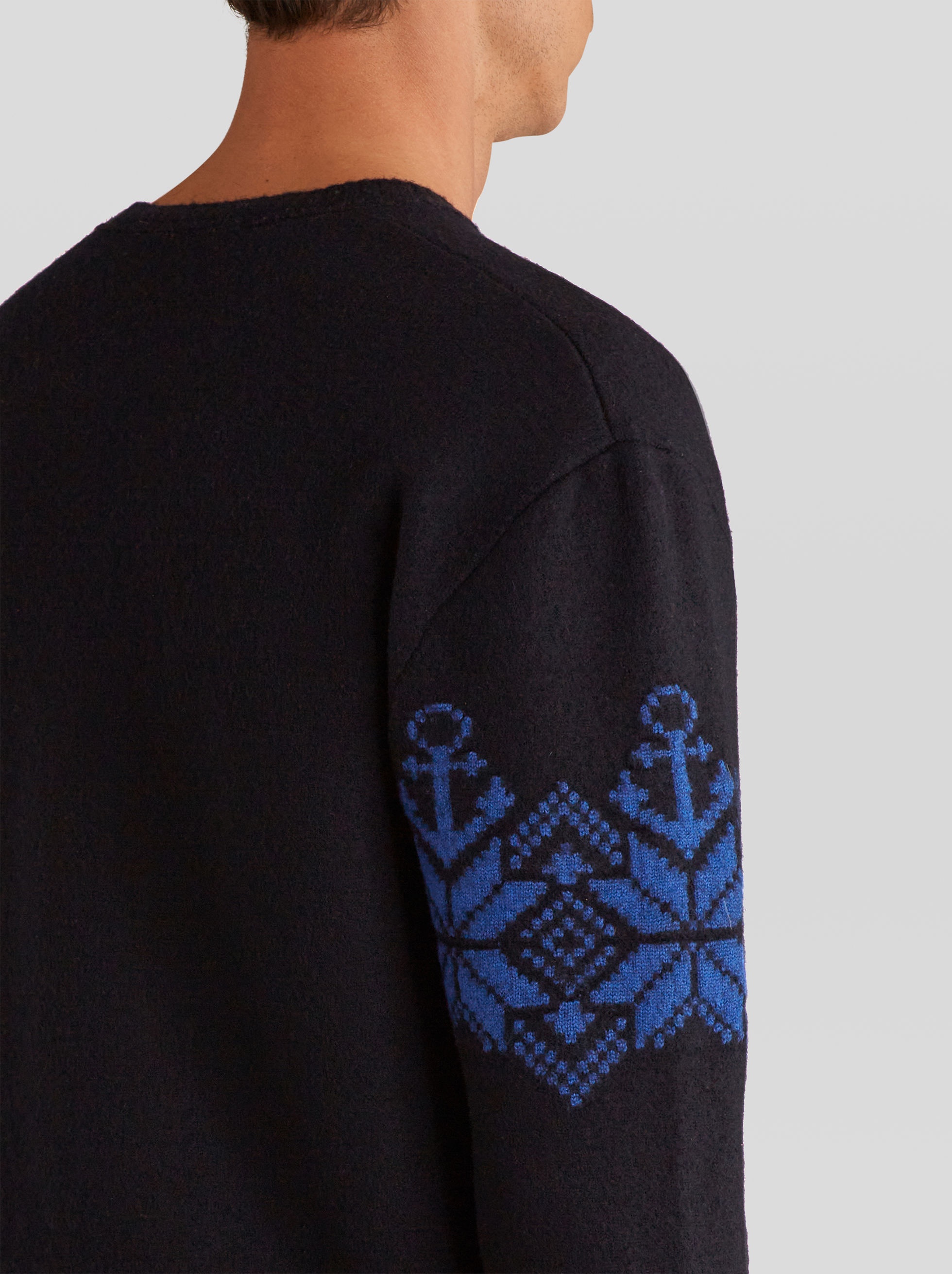 JACQUARD INTARSIA SWEATER - 4