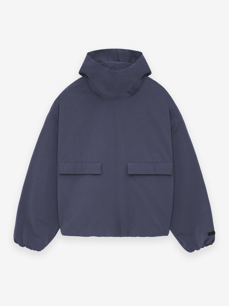 Military Nylon Hooded Anorak - 1