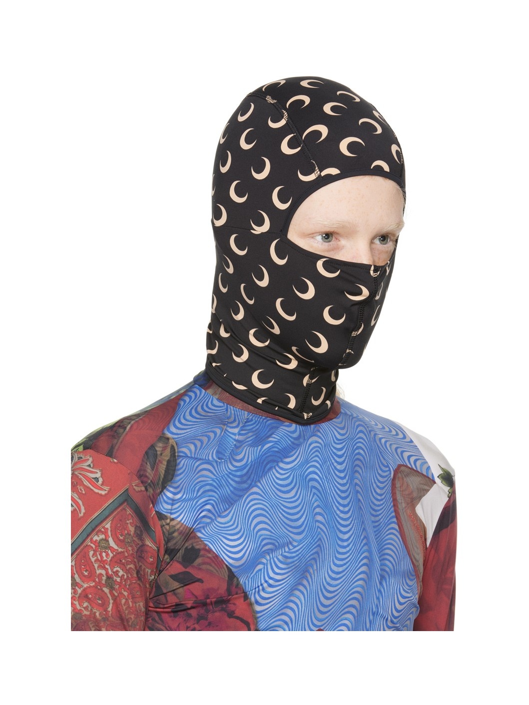 Black All Over Moon Regenerated Balaclava - 2