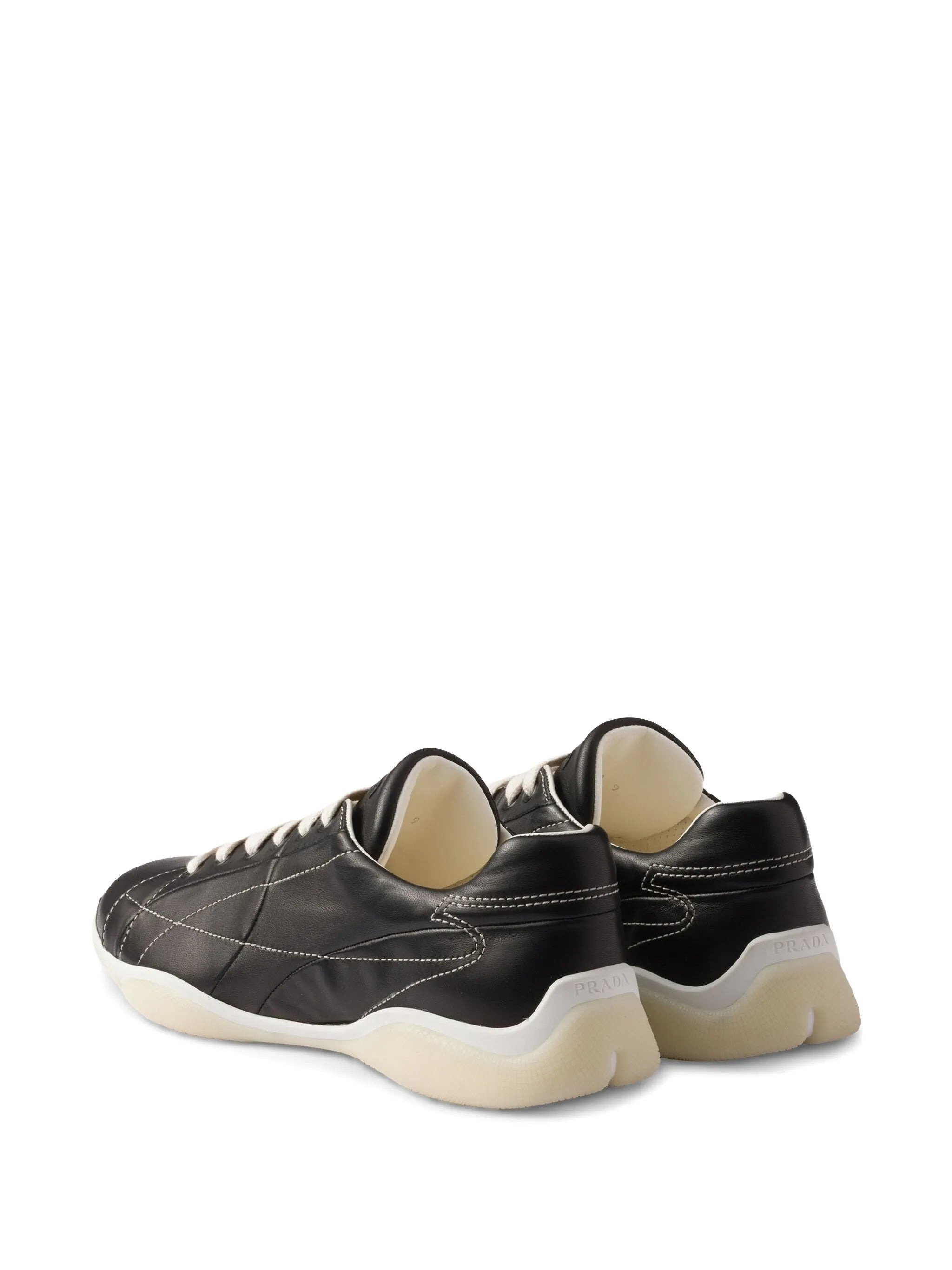 Prada Leather Sneakers - 3