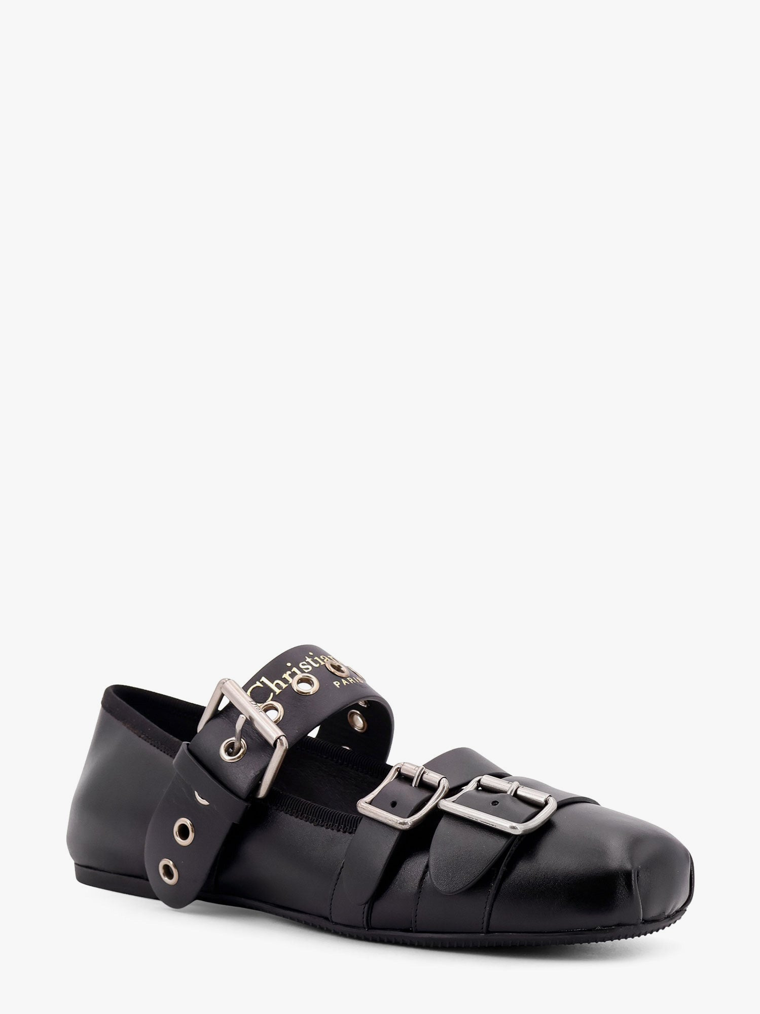 Dior Women Dior Punk Leather Ballerinas - 2