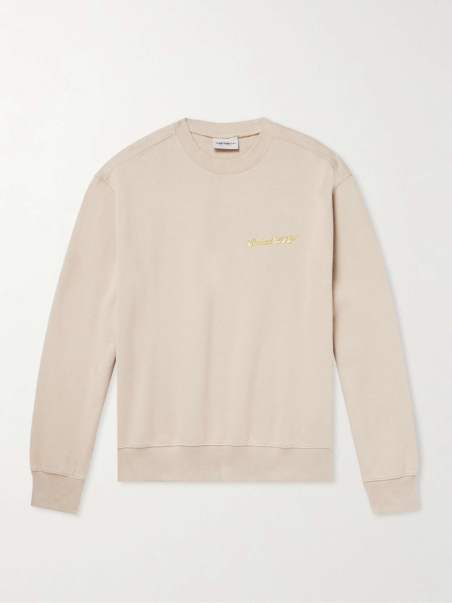 Greatest Flicks Logo-Print Cotton-Jersey Sweatshirt - 1