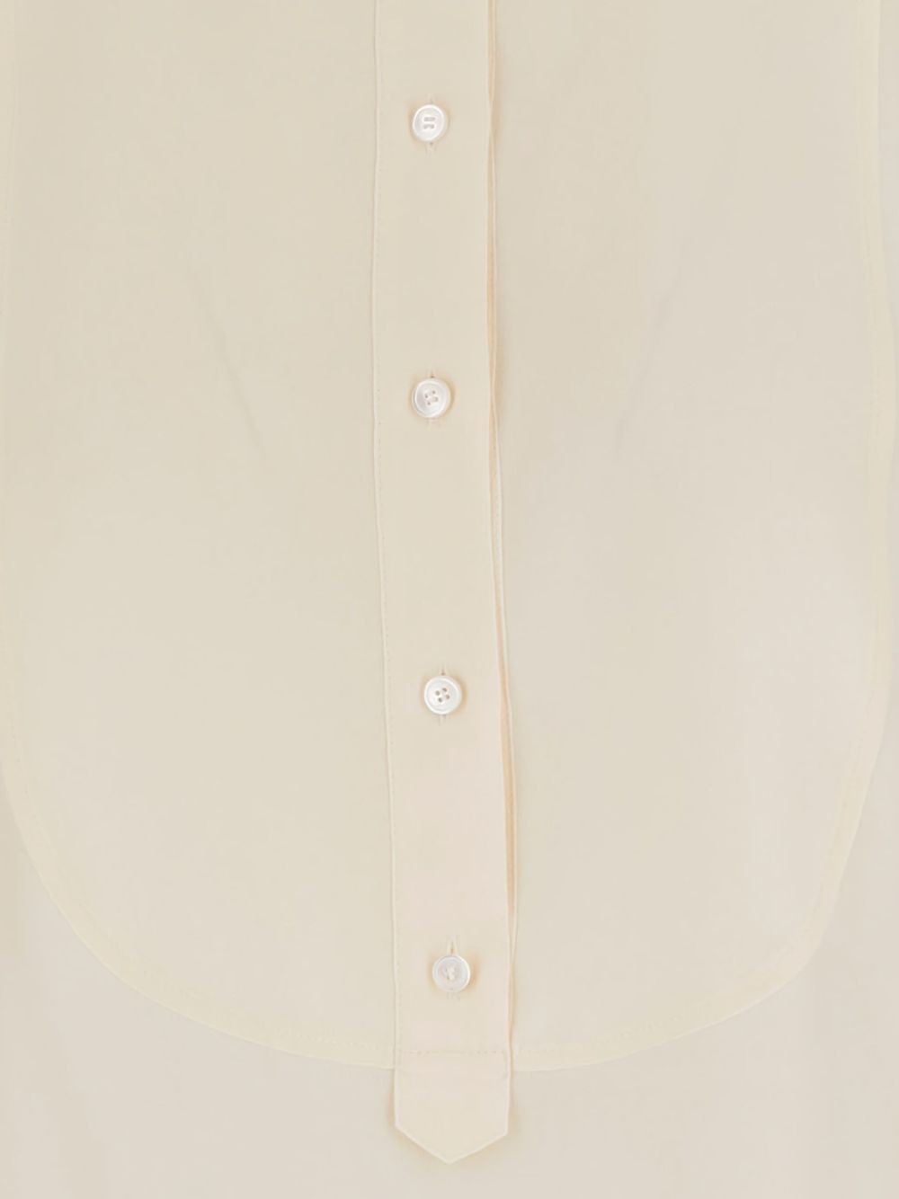 mandarin-collar button shirt - 3