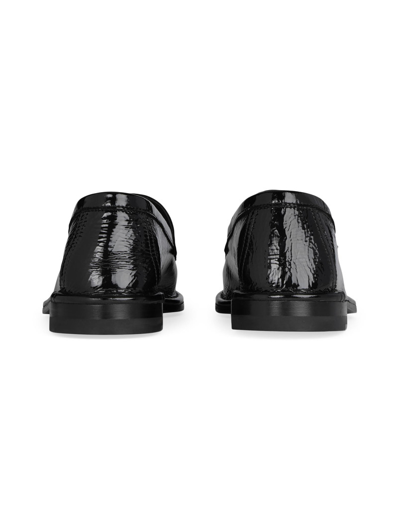Women's Noto Leather Loafers - Patent Kid Black 3