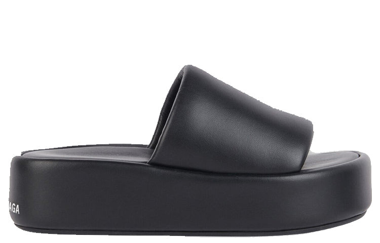 (WMNS) Balenciaga Rise Sandals 'Black' 656960WA2M31090 - 2