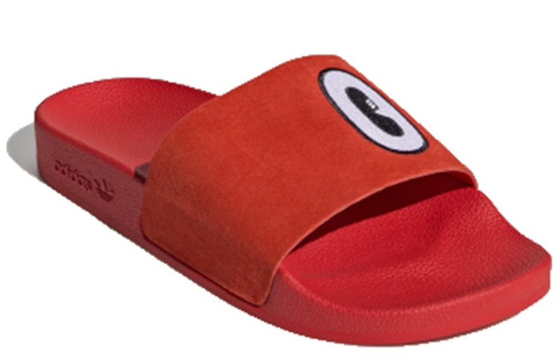 adidas (WMNS) adidas Adilette Suede Slide 'Cartoon Eye' CM8412 outlook