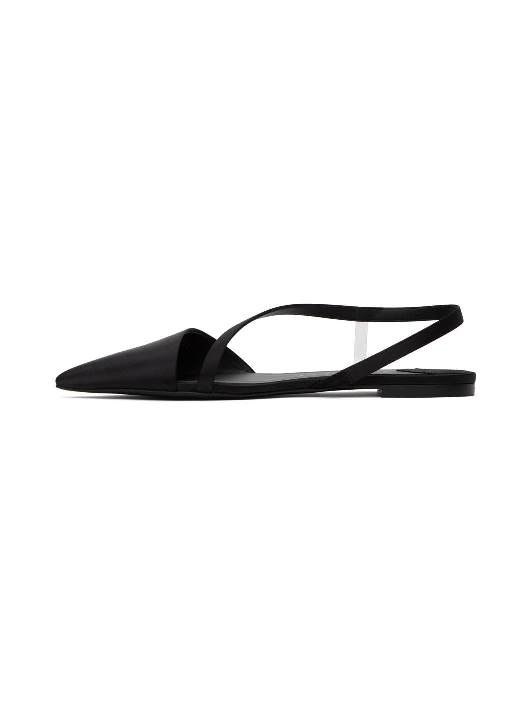 Black Iconic D'Orsay Slippers - 3