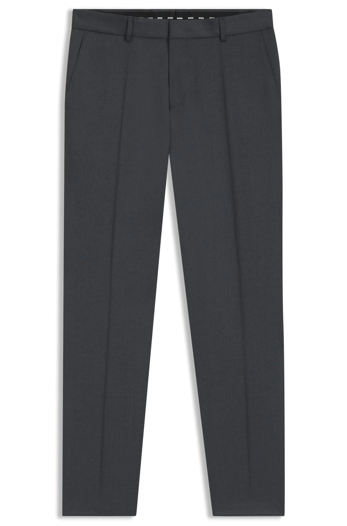 SLIM-FIT TROUSERS IN VIRGIN-WOOL SERGE - 1