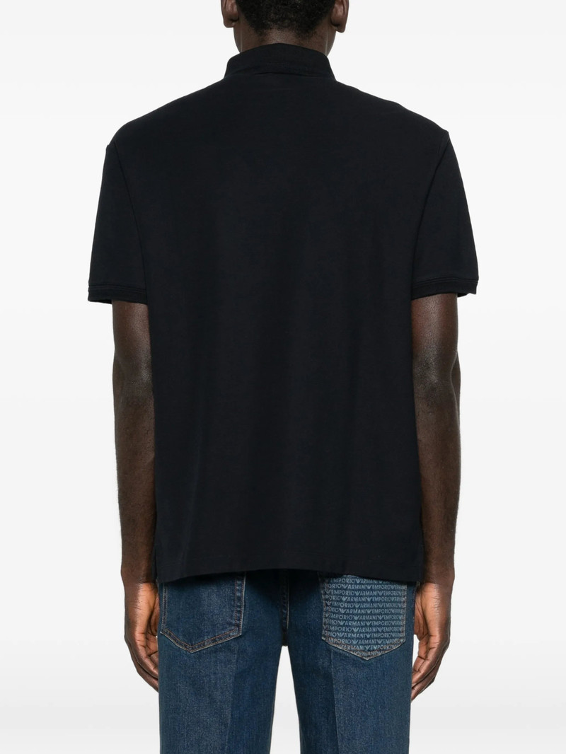 EMPORIO ARMANI Emporio Armani Logo-patch Polo Shirt outlook