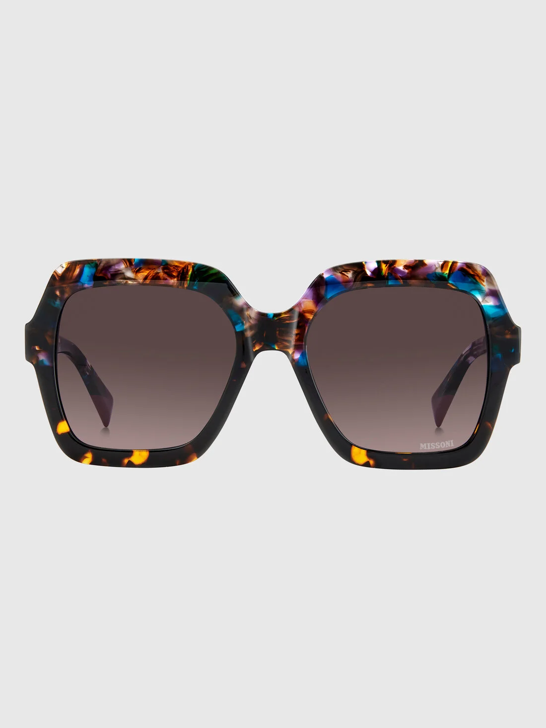 Missoni Seasonal squared acetate sunglasses - 1