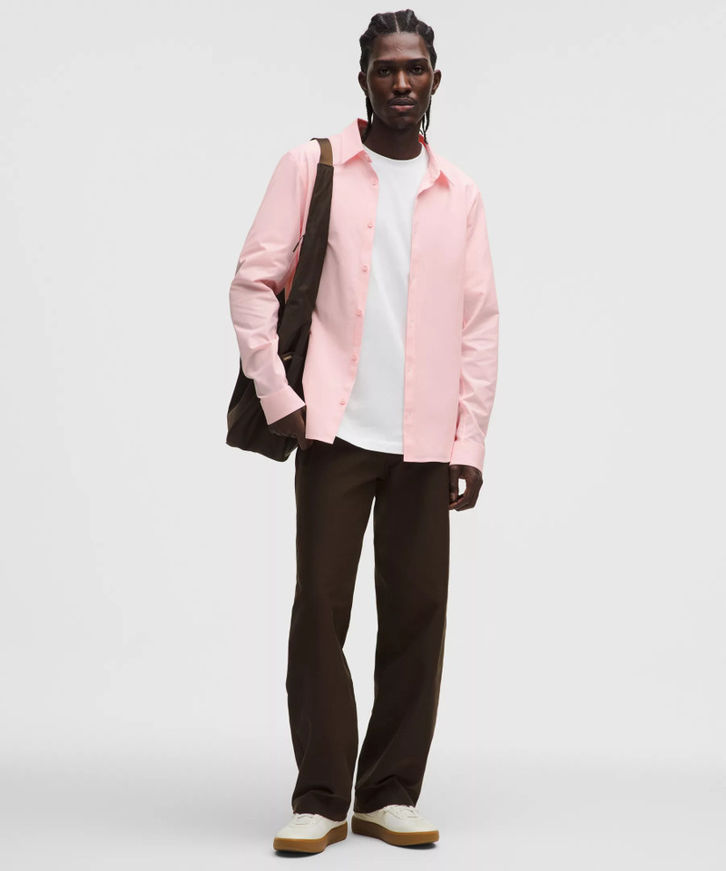 lululemon New Venture Long-Sleeve Shirt *Updated Slim-Fit outlook