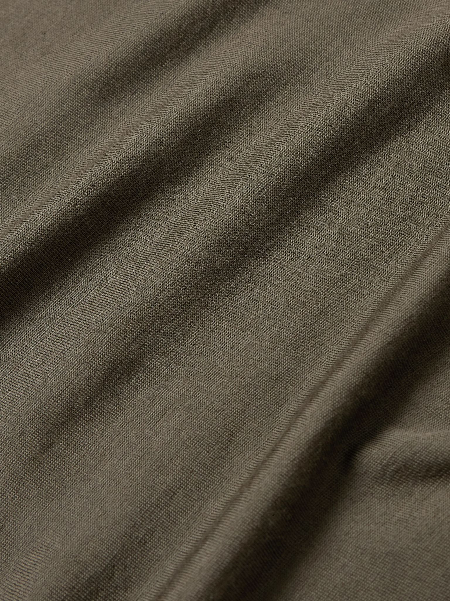 Ato Slim-Fit Merino Wool Sweater Green - 6
