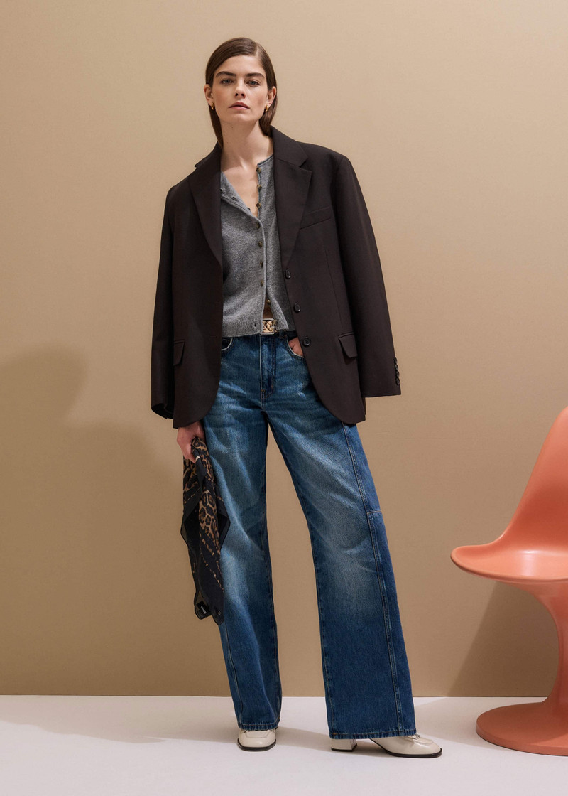 Roll Trim Cardigan 4