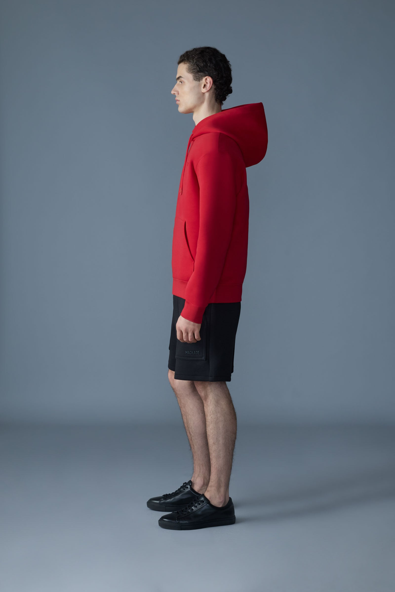 KRYSTIAN Double-face Jersey hoodie - 3