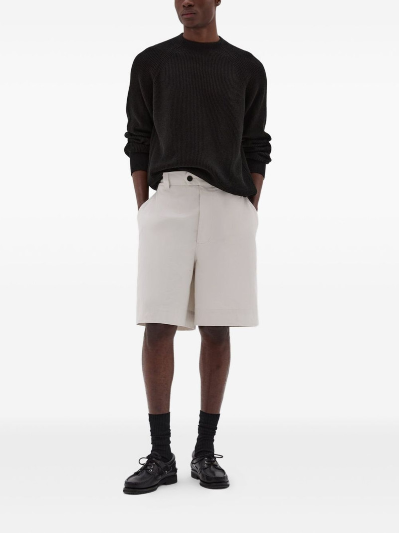 MARGARET HOWELL ribbed crew-neck sweater outlook