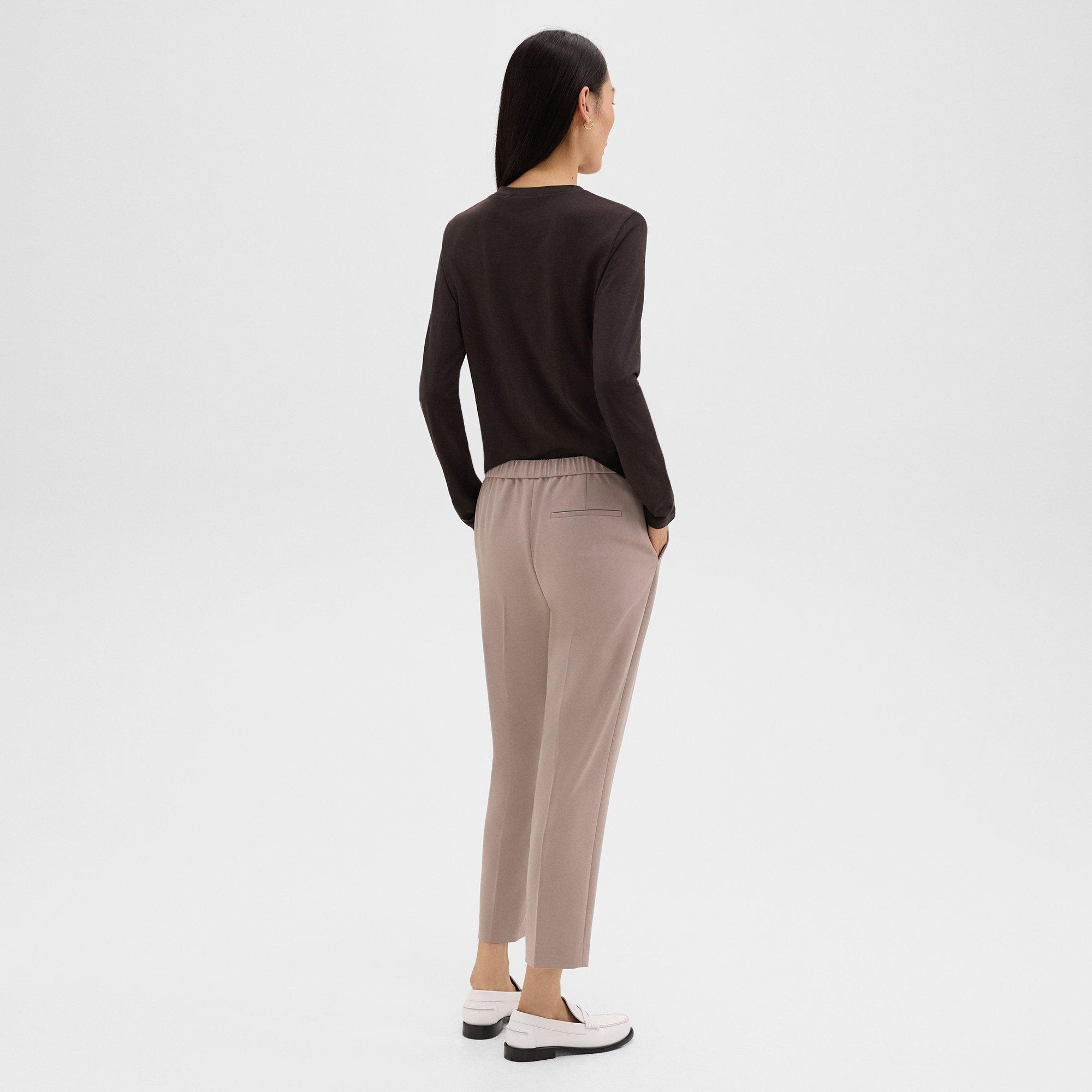 Treeca Pull-On Pant in Admiral Crepe - 4