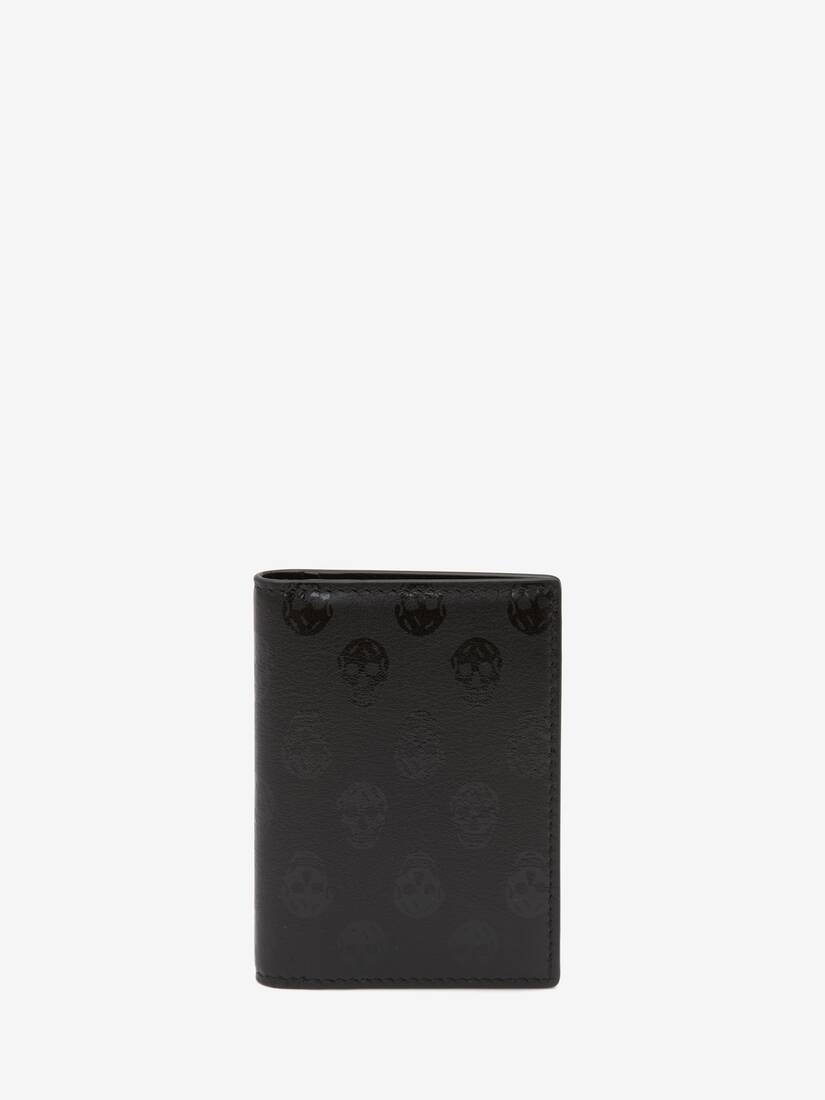 Biker Skull Pocket Organiser in Black - 1