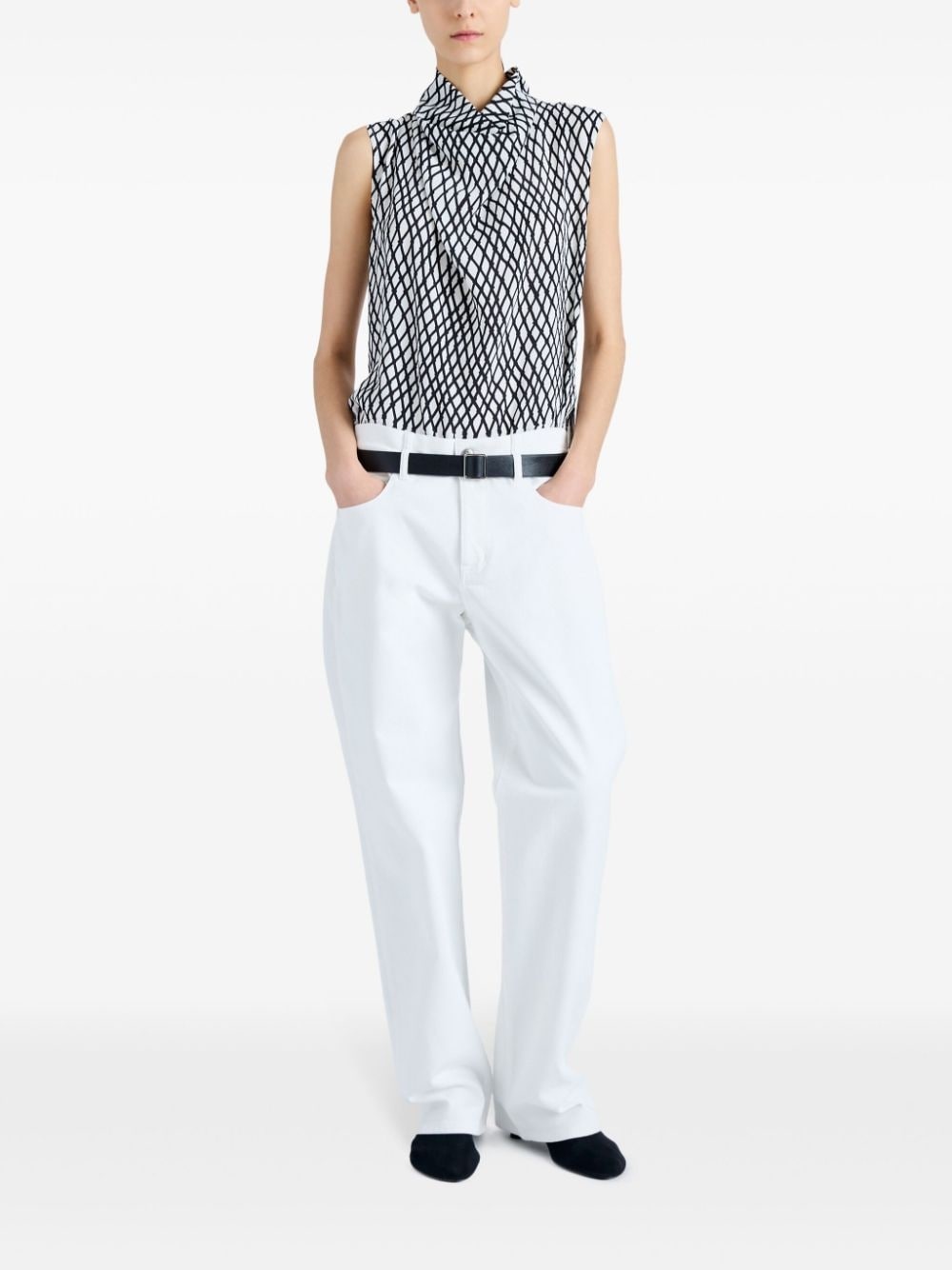 Valerie abstract-pattern top - 2