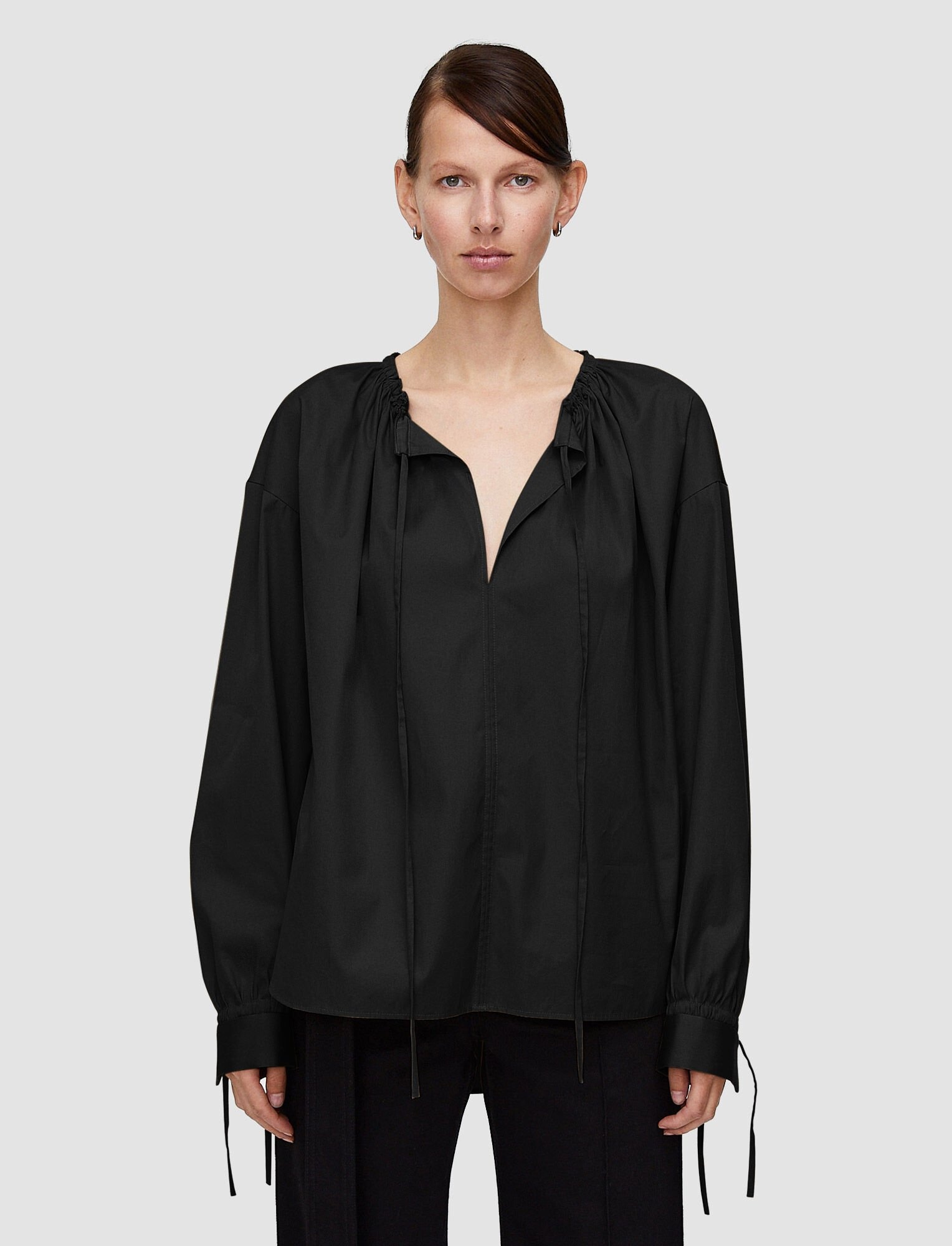 Silk Crepe de Soie Bartletts Blouse - 3
