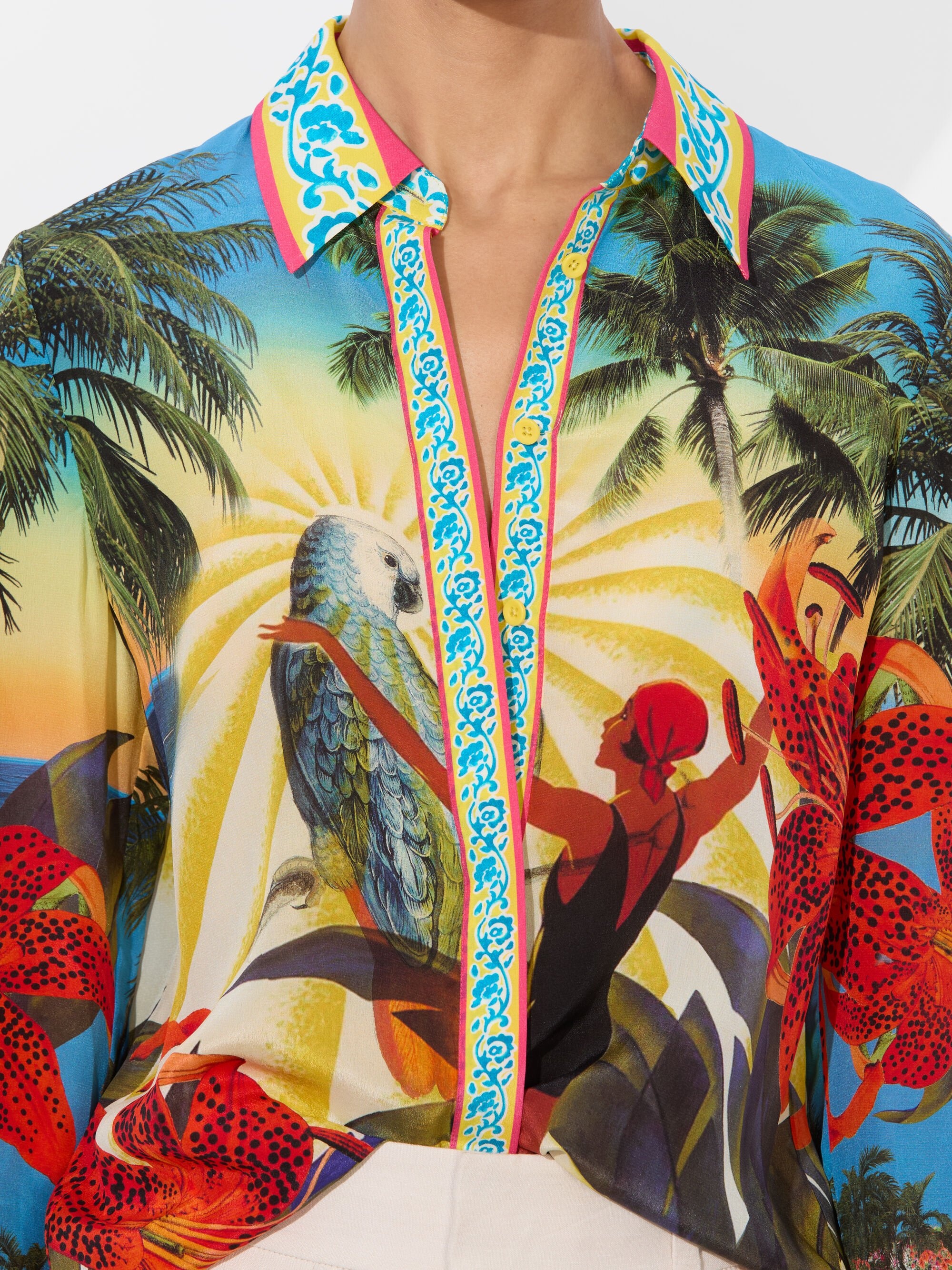 WILLA SILK BLOUSE - 5
