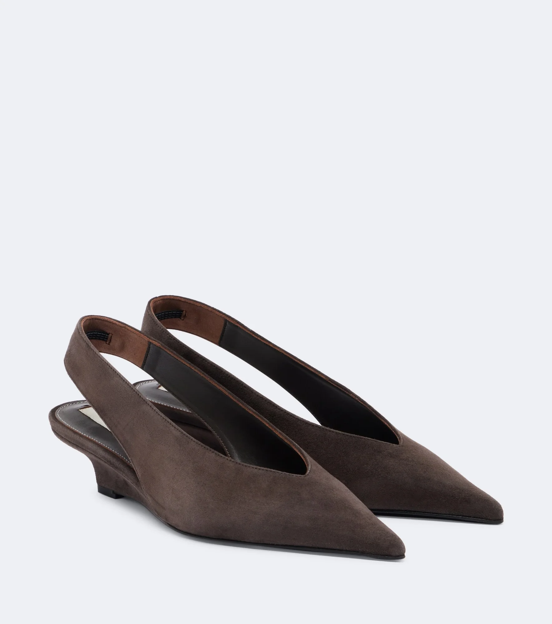 Suede wedges - 1