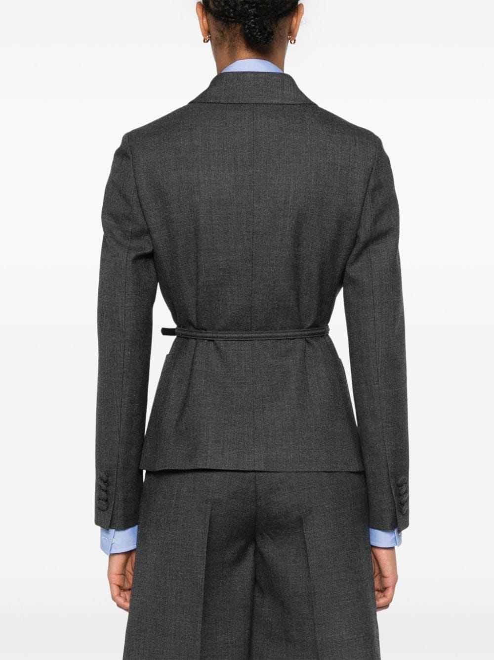 wool blazer - 4