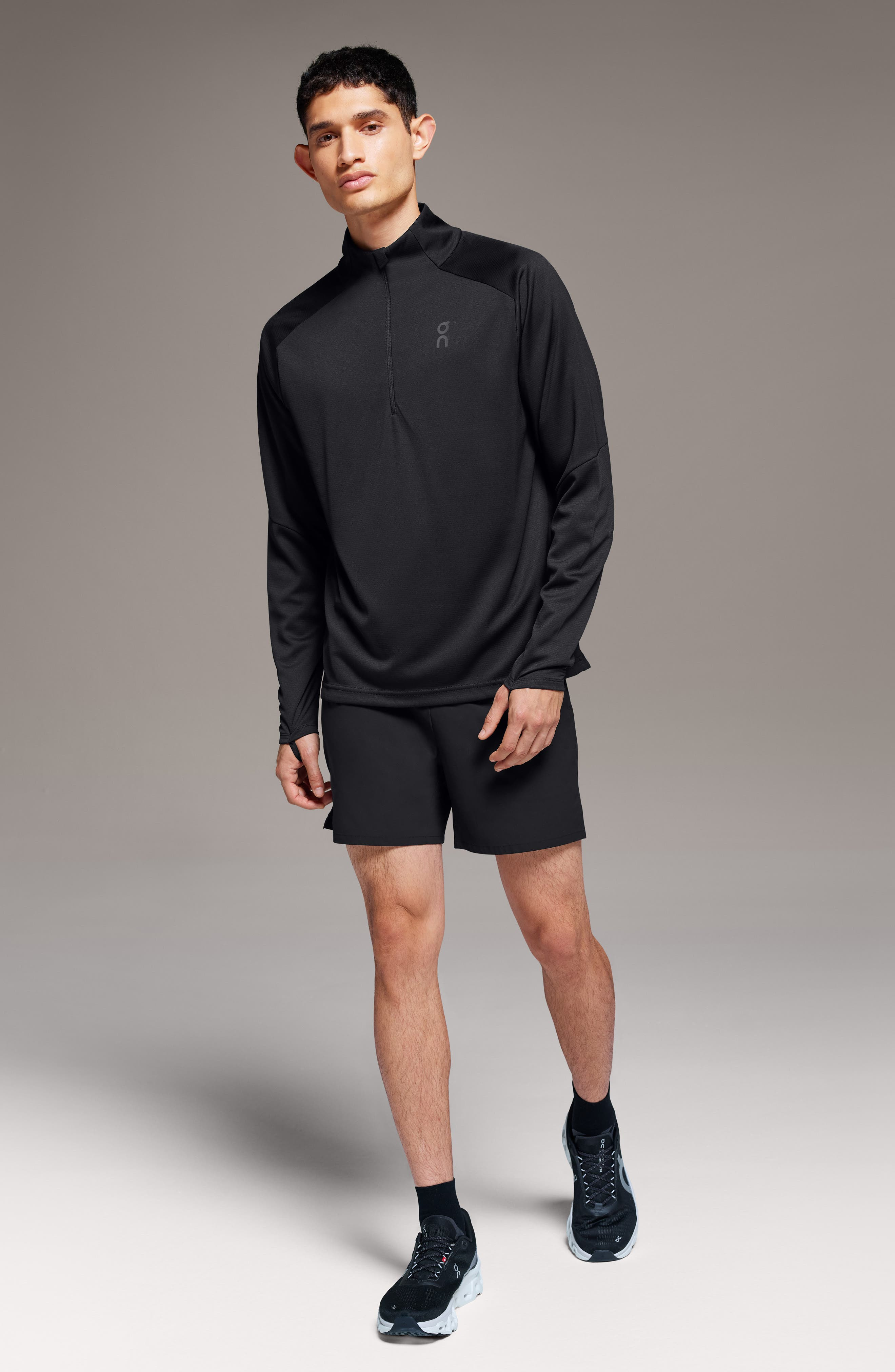 Climate Knit Quarter Zip Running Top - 6