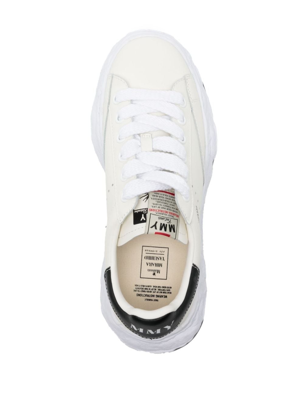 Charles lace-up leather sneakers - 4