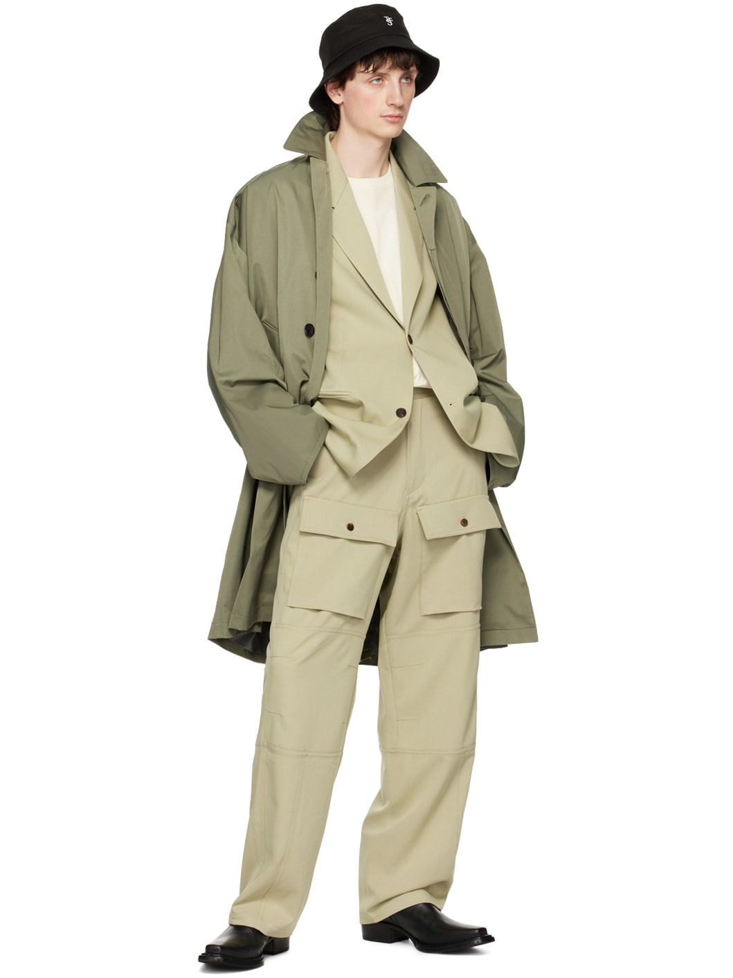 Green Grant Cargo Pants - 4