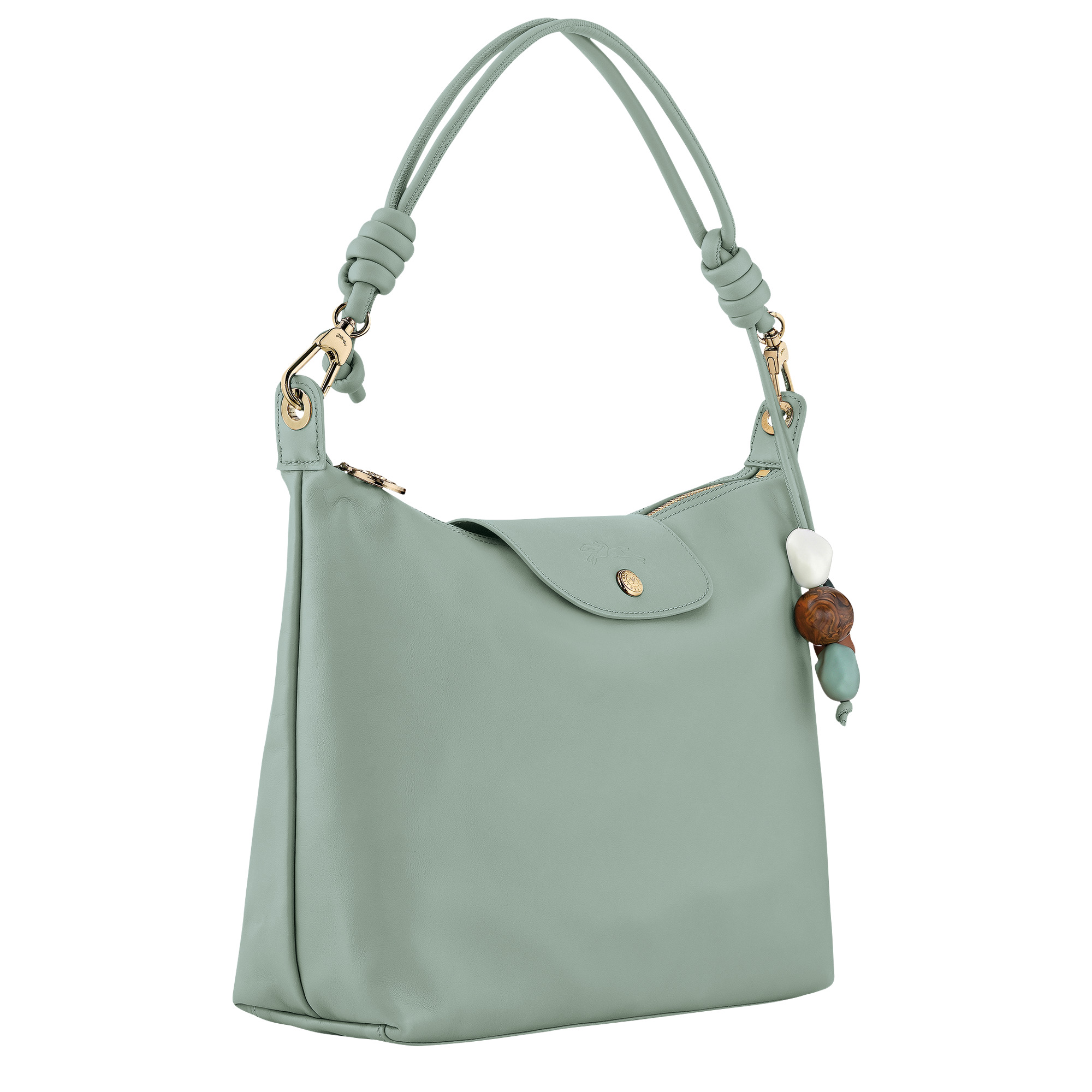 Le Pliage Xtra Hobo bag Celadon - Leather - 3