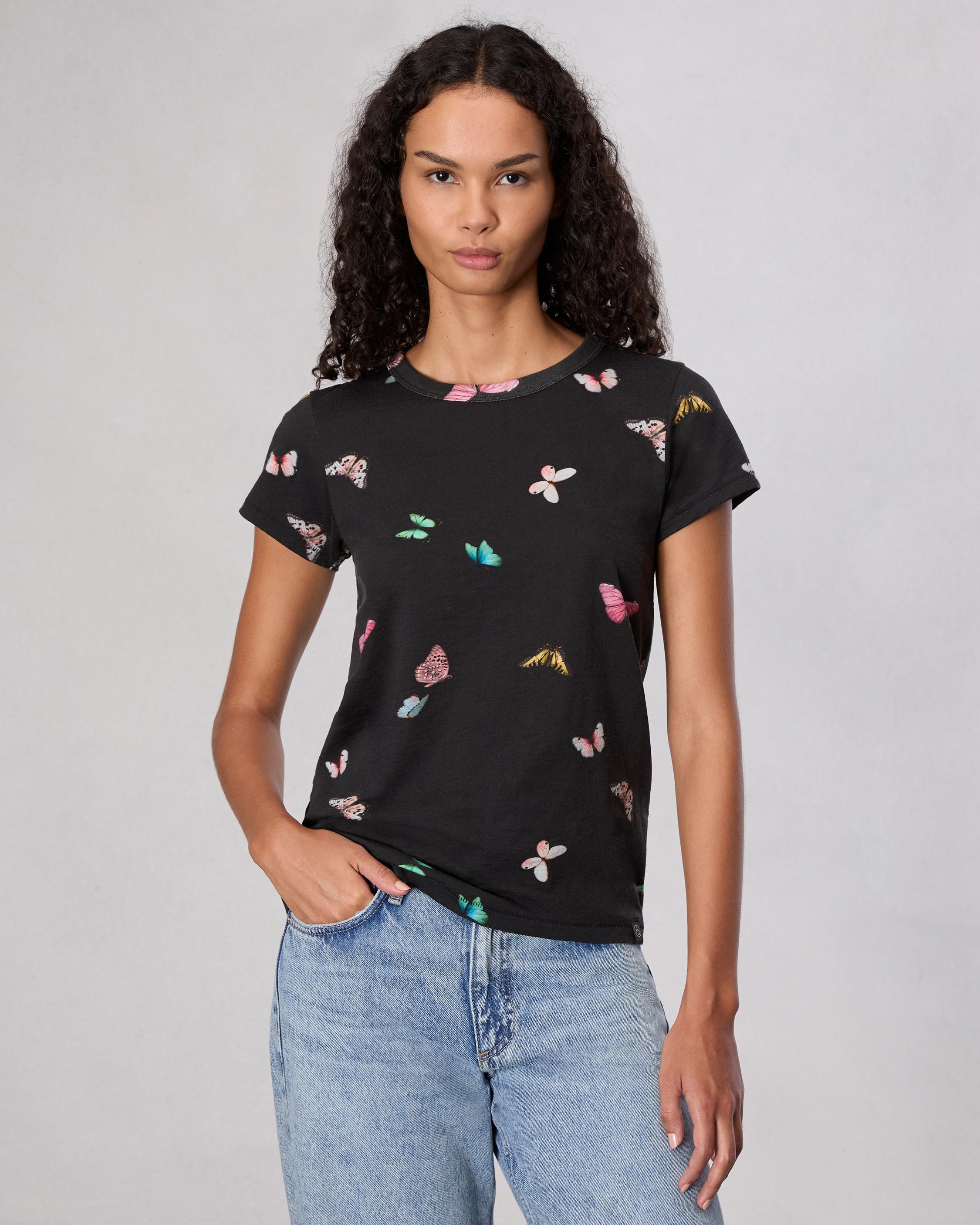 Butterfly Printed Tee - 2