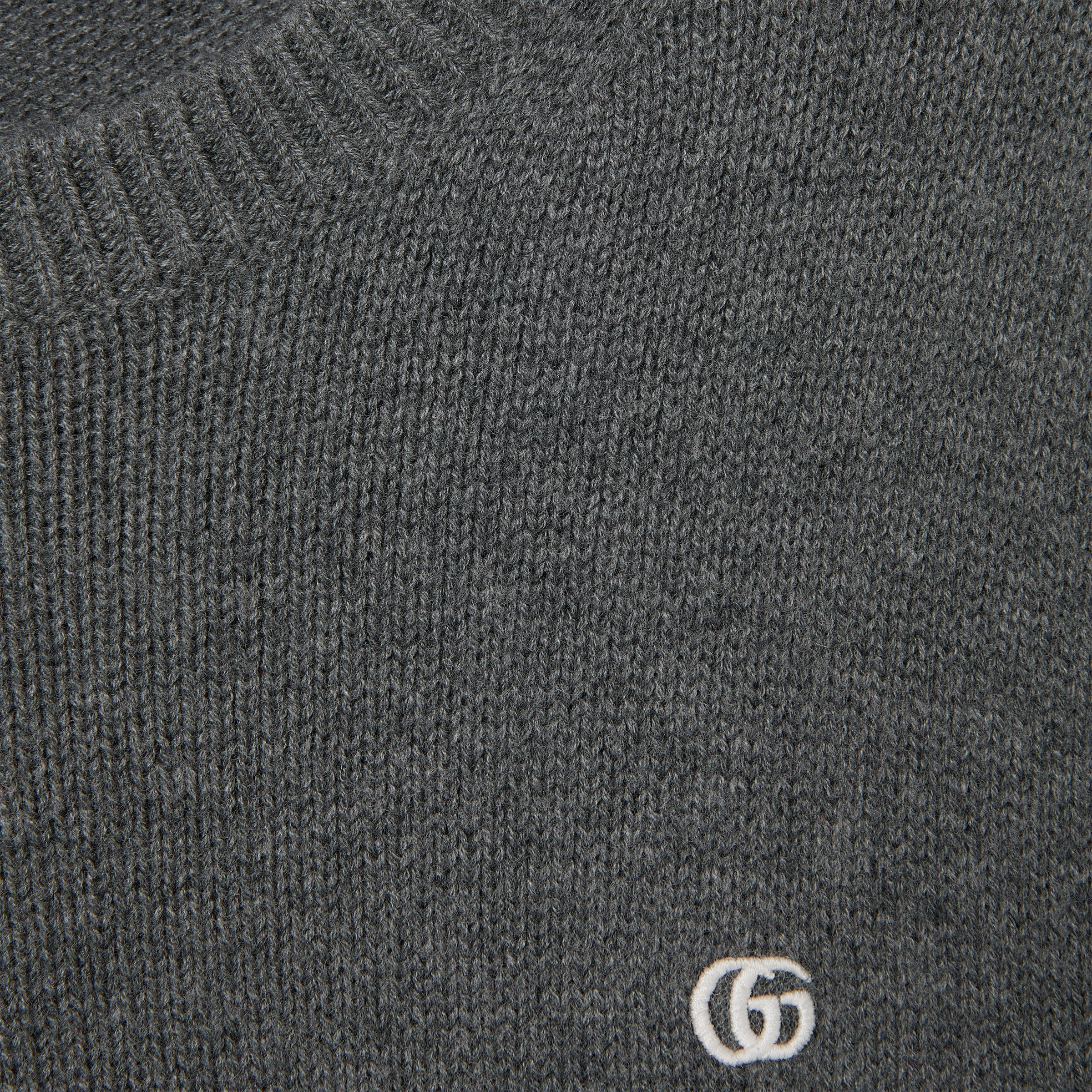 Embroidered wool cashmere sweater - 7