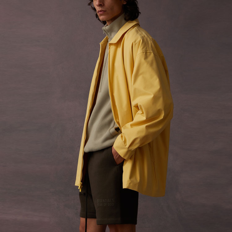 Fear of God Essentials SS23 LS Barn Jacket 'Light Tuscan' 202BT224192F - 4