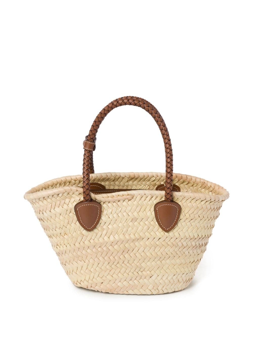 woven straw tote bag - 4