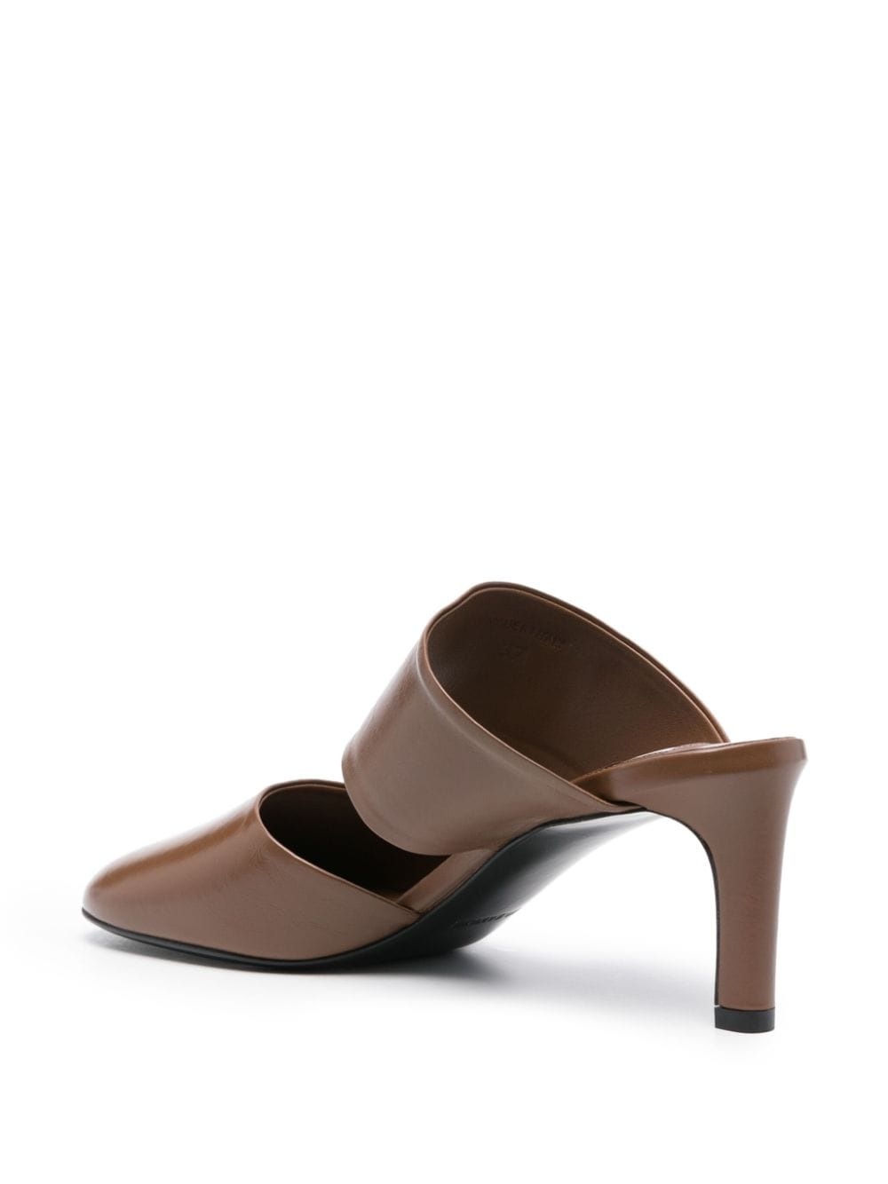 65mm square-toe mules - 3