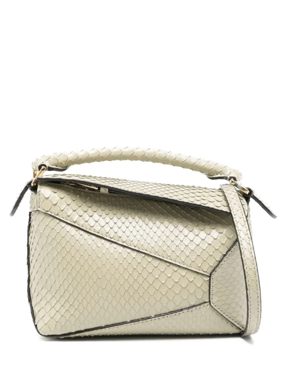 Puzzle Edge mini leather handbag - 1